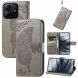 Чехол UniCase Butterfly Pattern для Xiaomi Redmi Note 14 5G - Grey (373311H). Фото 6 из 9
