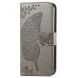 Чехол UniCase Butterfly Pattern для Xiaomi Redmi Note 14 5G - Grey (373311H). Фото 4 из 9