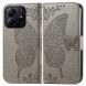 Чехол UniCase Butterfly Pattern для Xiaomi Redmi Note 14 5G - Grey (373311H). Фото 1 из 9