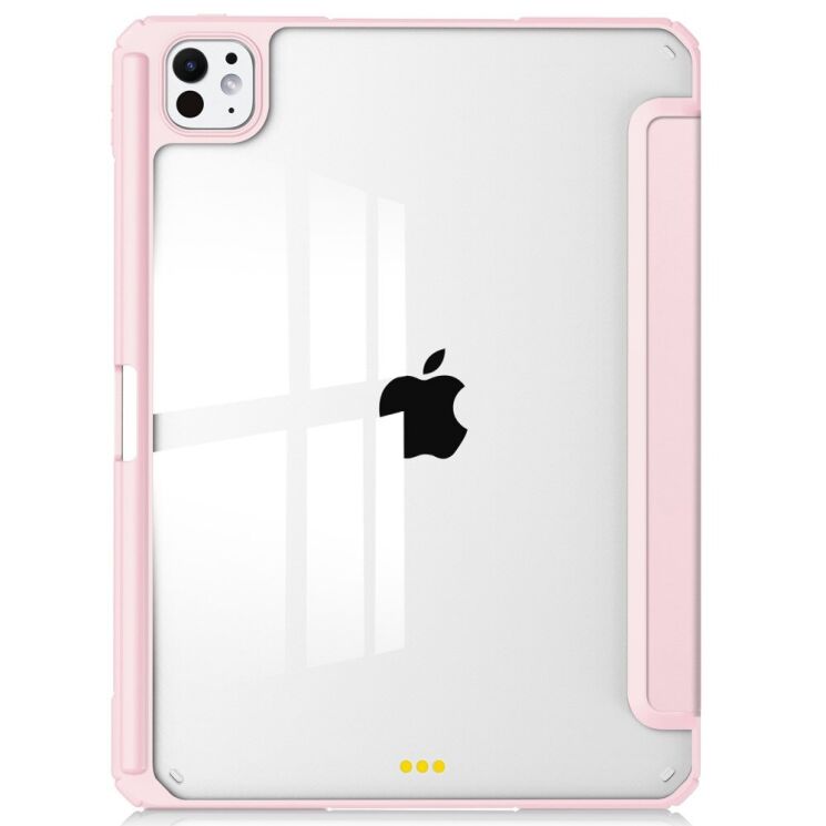 Чехол UniCase Folio Style для Apple iPad Pro 13 (2024) - Pink: фото 2 из 8