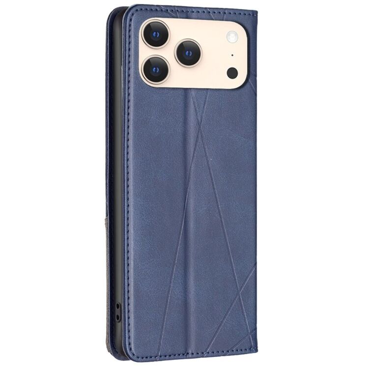 Чохол UniCase Geometric Pattern для Apple iPhone 17 Pro - Blue: фото 3 з 8