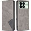 Чехол UniCase Geometric Pattern для Xiaomi Poco F6 Pro - Grey (354932H)