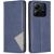 Чехол UniCase Geometric Pattern для Xiaomi Redmi Note 14 4G - Blue: фото 1 из 8