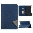 Чохол UniCase Geometric Style для Samsung Galaxy Tab S7 (T870/875) / S8 (X700/706) - Blue (250120L)