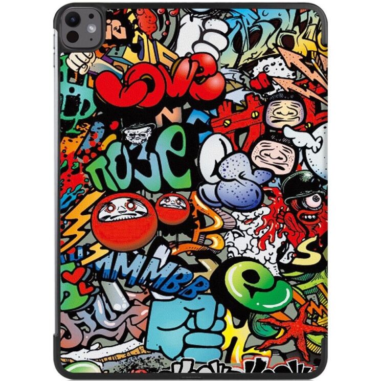 Чехол UniCase Life Style для Apple iPad Pro 13 (2024) - Graffiti: фото 3 из 7