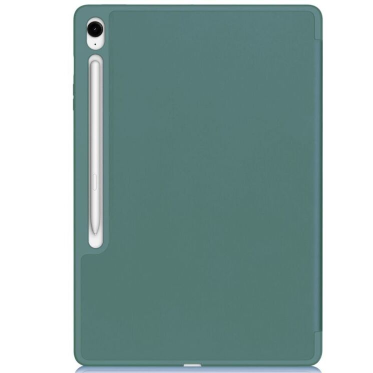 Чехол UniCase Soft UltraSlim для Samsung Galaxy Tab S10 FE Plus - Blackish Green: фото 2 из 3