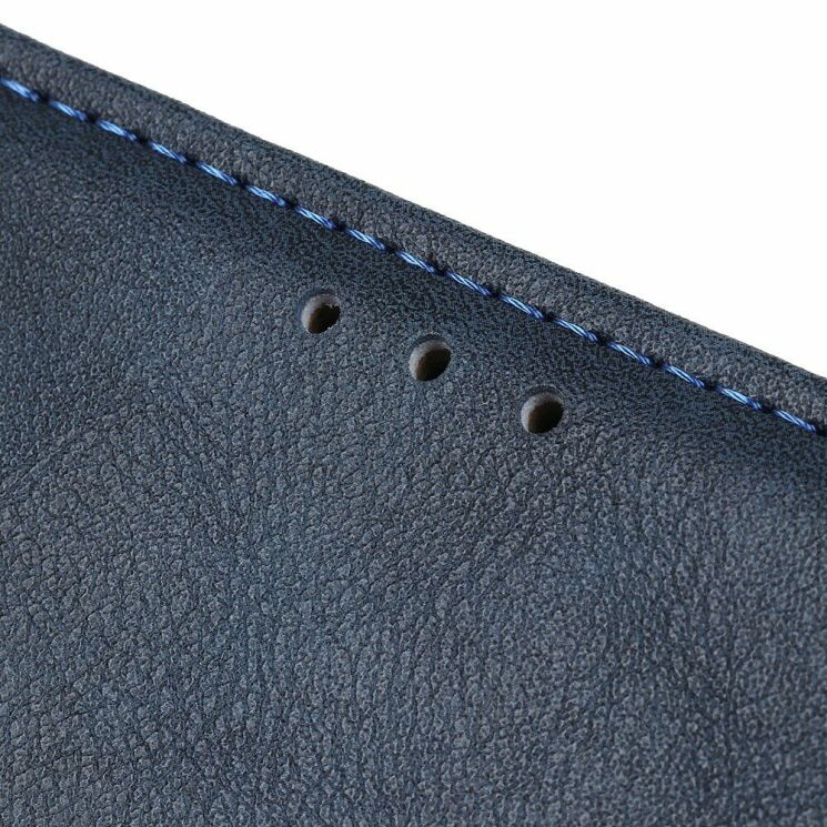 Чехол UniCase Vintage Wallet для Motorola Moto E6 Play (XT2029) - Blue: фото 6 из 13