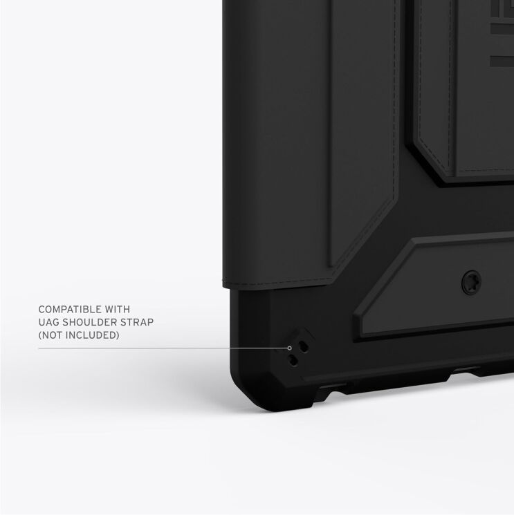 Чехол URBAN ARMOR GEAR (UAG) Metropolis SE Series для Samsung Galaxy Tab S9 FE (X510/516) / Tab S10 FE (X520/526) 224415114040 - Black: фото 14 из 16