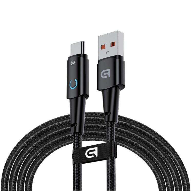 Кабель ArmorStandart AT-AC USB to Type-C (66W, 1.2м) - Black: фото 1 з 1
