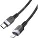 Кабель Hoco X109 Type-C to Lightning (27W, 3A, 1m) - Black (896459B). Фото 2 з 6