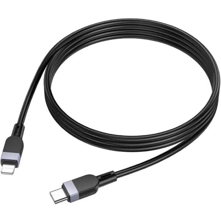 Кабель Hoco X109 Type-C to Lightning (27W, 3A, 1m) - Black: фото 4 з 6