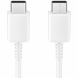 Кабель Samsung USB Type-C to USB Type-C (60 Вт) EP-DA705BWRGRU Технічна упаковка - White (896374B). Фото 1 з 3