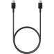 Кабель Samsung USB Type-C to USB Type-C (60 Вт) EP-DA705BBRGRU Техническая упаковка - Black (896374B). Фото 1 из 3