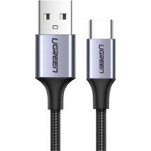 Кабель UGREEN US288 USB to Type-C (3A, 1m) (60126) - Black: фото 1 из 18
