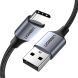Кабель UGREEN US288 USB to Type-C (3A, 1m) (60126) - Black (896529B). Фото 2 из 18