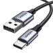 Кабель UGREEN US288 USB to Type-C (3A, 1m) (60126) - Black (896529B). Фото 3 из 18