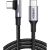 Кабель UGREEN US334 Type-C to Type-C (100W, 5A, 1m) - Black: фото 1 з 9