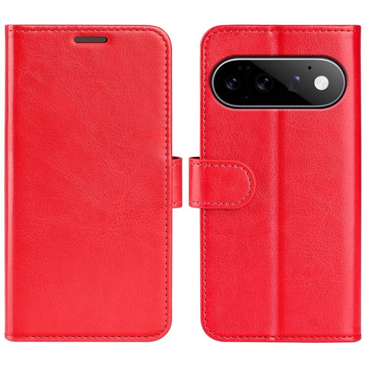 Классический чехол-книжка Deexe Wallet Style для Google Pixel 11 - Red: фото 1 из 7