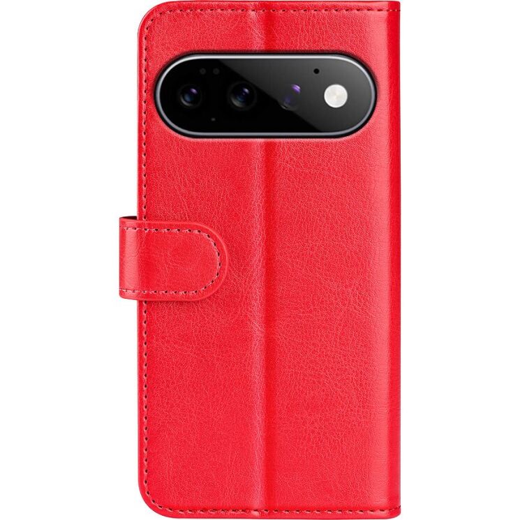 Классический чехол-книжка Deexe Wallet Style для Google Pixel 11 - Red: фото 5 из 7