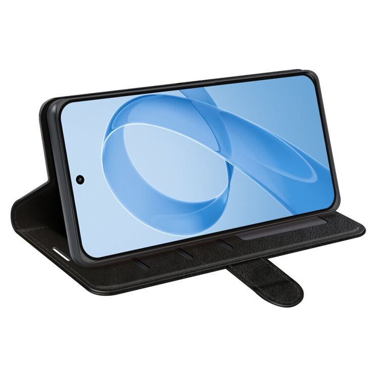 Классический чехол-книжка Deexe Wallet Style для Xiaomi Poco F8 Ultra - Black: фото 3 из 7