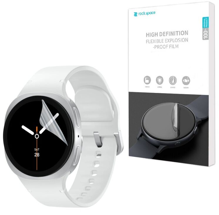 Комплект плівок (6 шт) RockSpace Watch Film для Samsung Galaxy Watch 8 (40mm): фото 1 з 6