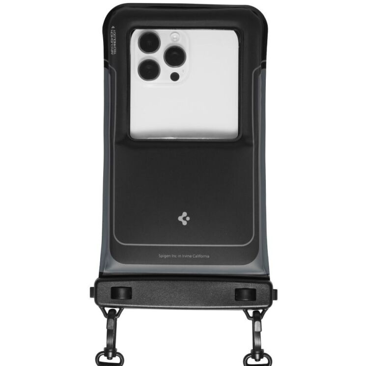 Комплект влагозащитных чехлов Spigen (SGP) A611P Universal Waterproof Case (ACS09348) - Matte Black: фото 4 из 11