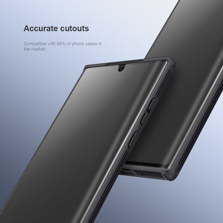 Комплект защитных пленок (2 шт) NILLKIN Impact Resistant Curved Film для Samsung Galaxy Note 20 Ultra (N985) - Black: фото 16 из 20