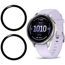 Комплект защитных пленок Deexe Protector Film для Garmin Venu 4 (41mm) - Black: фото 1 из 5