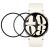 Комплект захисних плівок Deexe Protector Film для Samsung Galaxy Watch 6 / 7 (40mm) - Black: фото 1 з 6