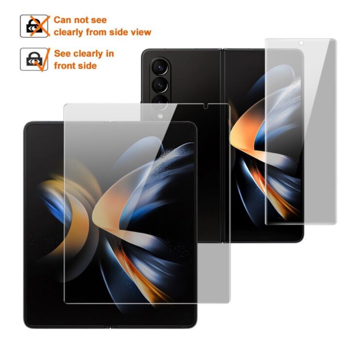 Комплект захисних плівок IMAK Privacy Hydrogel Film для Samsung Galaxy Fold 4: фото 8 з 13