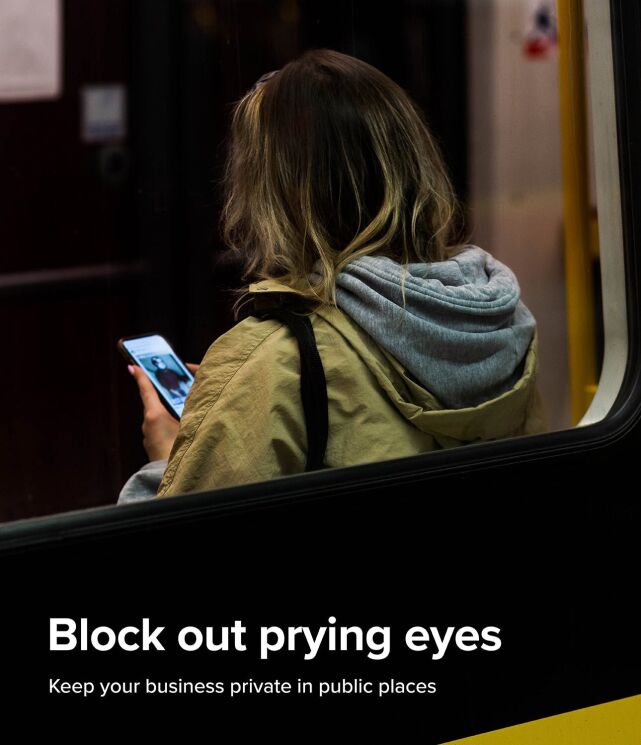 Комплект защитных стекол (2шт) Ringke Easy Slide Privacy для Samsung Galaxy S24 Plus (S926) 8800274968868: фото 5 из 19