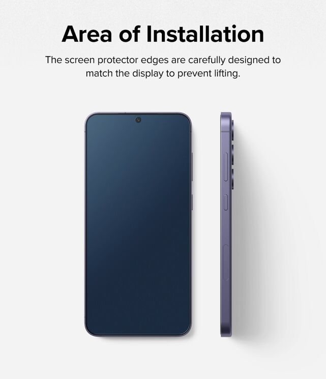 Комплект защитных стекол (2шт) Ringke Easy Slide Privacy для Samsung Galaxy S24 Plus (S926) 8800274968868: фото 16 из 19