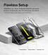 Комплект защитных стекол (2шт) Ringke Easy Slide Privacy для Samsung Galaxy S24 Plus (S926) 8800274968868 (347057). Фото 7 из 19