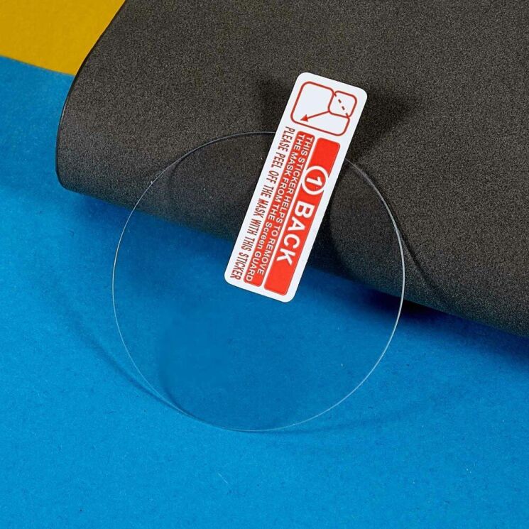 Комплект защитных стекол Deexe Screen Protector для Garmin Instinct 3 (45mm): фото 4 из 6