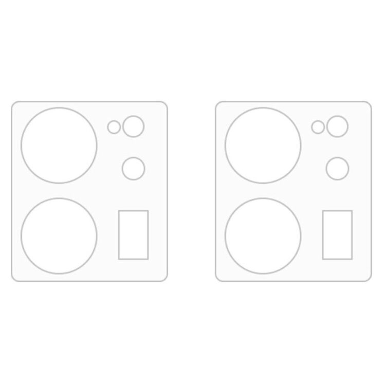 Комплект защитных стекол HAT PRINCE 9H Lens Guard для Xiaomi 13T / 13T Pro: фото 2 из 5