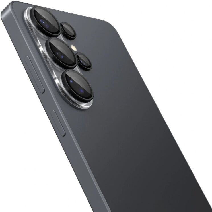 Комплект захисних стекол Spigen Optik Pro Lens Protector для Samsung Galaxy S26 Ultra (S948) AGL11076 - Black: фото 5 з 14