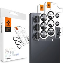 Комплект захисних стекол Spigen Optik Pro Lens Protector для Samsung Galaxy S26 Ultra (S948) AGL11076 - Black: фото 1 з 14
