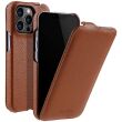 Кожаный чехол MELKCO Jacka Type для Apple iPhone 13 Pro Max - Brown (286963Z)