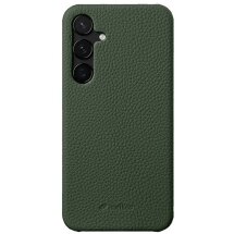 Кожаный чехол MELKCO Leather Case для Samsung Galaxy S25 Plus (S936) - Green: фото 1 из 4