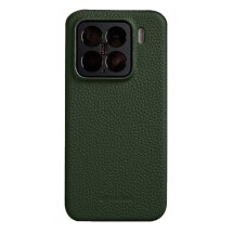 Кожаный чехол MELKCO Leather Case для Xiaomi 15 - Green: фото 1 из 9