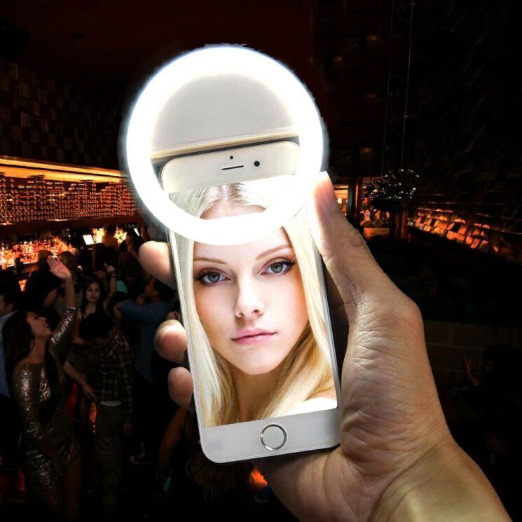Лампа блогера PRC Selfie Ring Light - White: фото 2 из 2