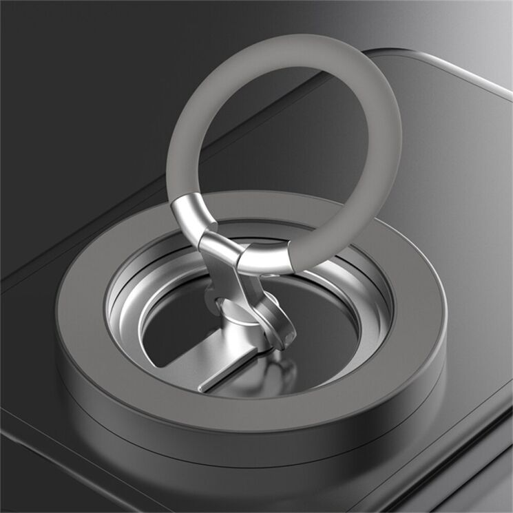 Магнитное кольцо-держатель Reframe Rotation Magnetic Ring - Grey: фото 2 из 8