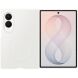 Оригінальний чохол Silicone Magnet Case для Samsung Galaxy Fold 8 (EF-EF971CWEGUA) - White (424538W). Фото 1 з 5