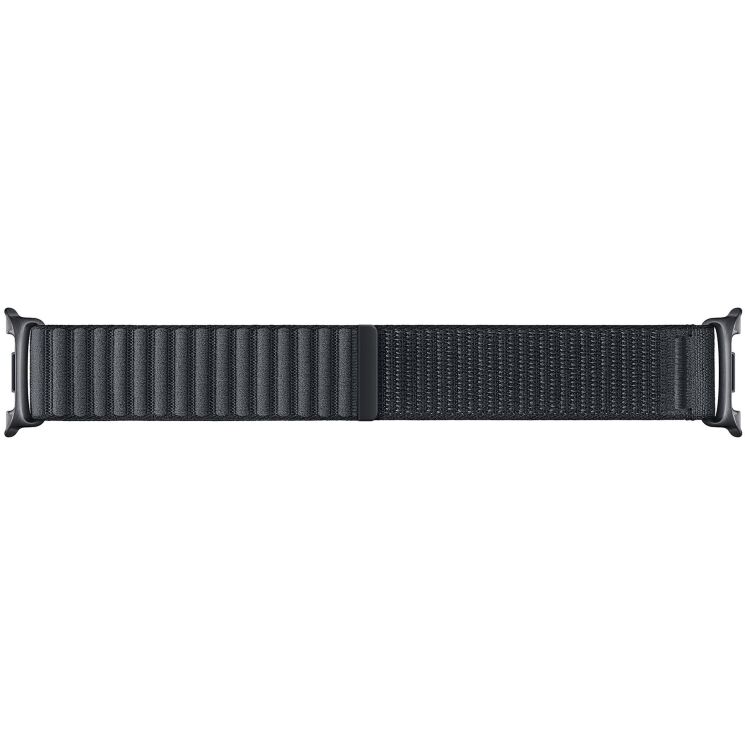 Оригінальний ремінець Fabric (M/L) для Samsung Galaxy Watch 8 (40/44mm) / 8 Classic (ET-SVL33LBEGEU) - Graphite: фото 2 з 3