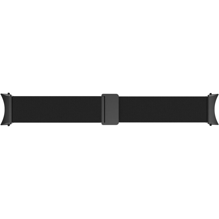 Оригинальный ремешок Milanese Band (M/L) для Samsung Galaxy Watch 4 44mm (GP-TYR870SAABU) - Black: фото 2 из 3