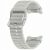 Оригинальный ремешок Sport Band (S/M) для Samsung Galaxy Watch 4 / 4 Classic / 5 / 5 Pro / 6 / 6 Classic / 7 / FE (ET-SNL30SSEGEU) - SILVER: фото 1 из 3