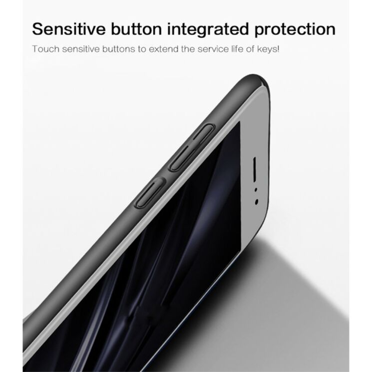 Пластиковий чохол MOFI Slim Shield для Samsung Galaxy A8+ 2018 (A730) - Blue: фото 4 з 6