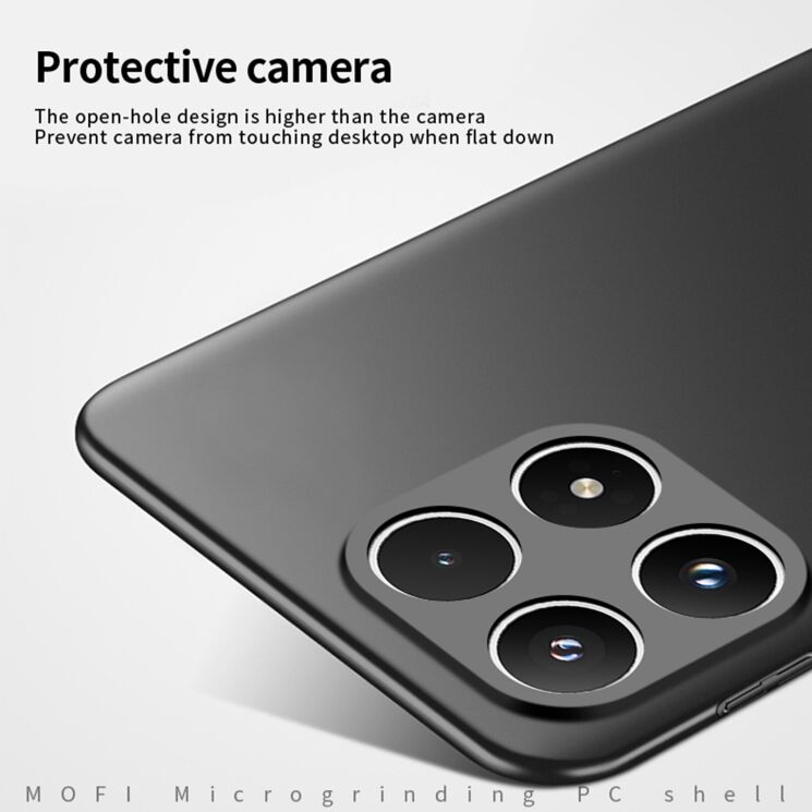 Пластиковый чехол MOFI Slim Shield для Xiaomi 17 - Black: фото 5 из 9