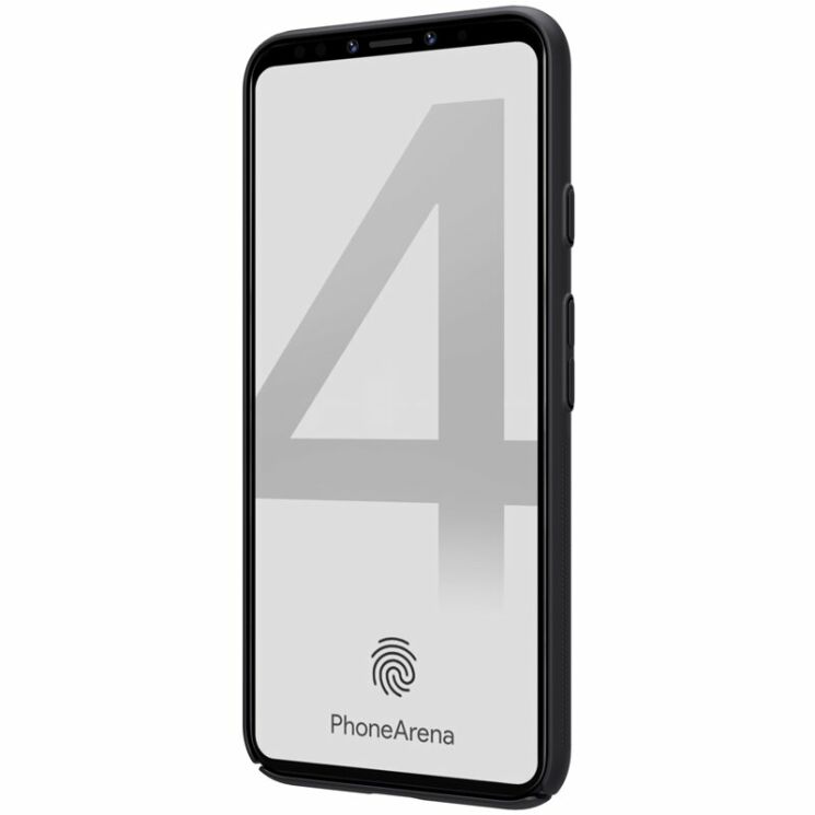 Пластиковый чехол NILLKIN Frosted Shield для Google Pixel 4 XL - Black: фото 4 из 18