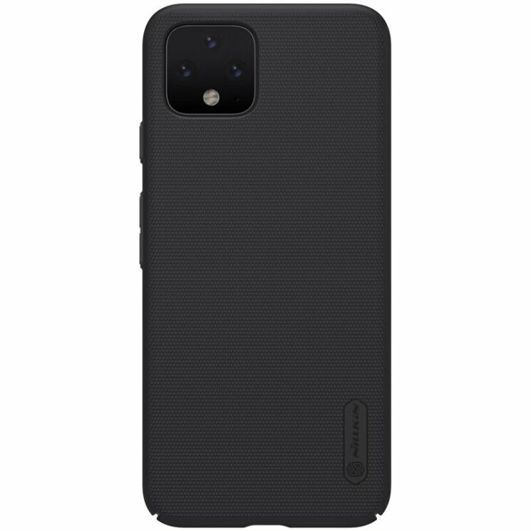 Пластиковый чехол NILLKIN Frosted Shield для Google Pixel 4 XL - Black: фото 1 из 18
